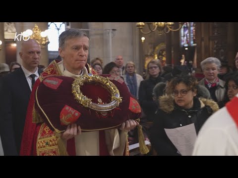 Sainte Couronne : l’ostension avant son retour à Notre-Dame