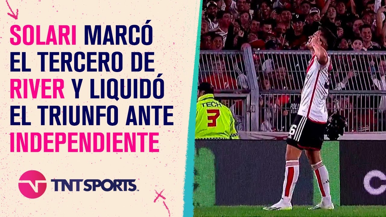 FÚTBOL: el 20° gol del puntano Solari en River