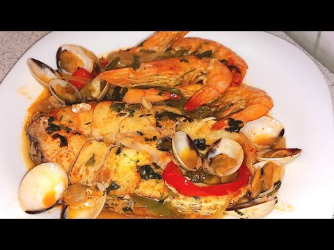 Comida Saludable y Fácil: Zarzuela de Pescado, Gambas y Almejas, Una Receta DELICIOSA/ Plan de dieta