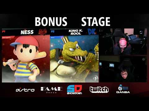 Ultimate Bonus Stage #62 - Loser Finals: Keegan (Ness) vs Rice (Banjo & Kazooie/King K. Rool)