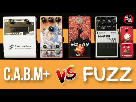 How good is the CABM+ Preamp? The FUZZ PEDAL TEST! - Two Notes Effects Experiment
