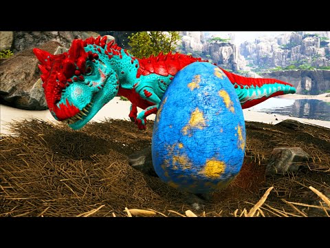 I'M TAKING CARE OF MY LITTLE BROTHER, ALLOSAURUS! THEY KILLED MY MOTHER! Ark Survival Evolved 1