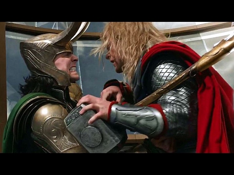 Thor vs Loki - Fight Scene - The Avengers | Movie CLIP HD