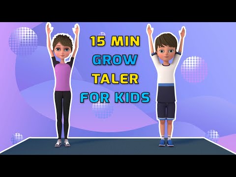 15-MIN FITNESS FOR KIDS – HEIGHT INCREASE EXERCISE