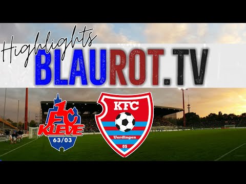 1.FC Kleve - KFC Uerdingen Highlights