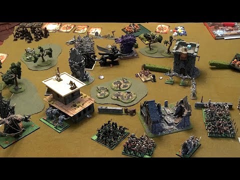 Warhammer 8th ed Triumph & Treachery - Campain Final Battle - VC vs TK vs O&G