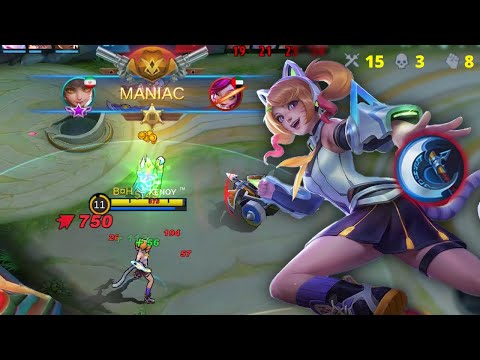 Wanwan Hack Crit Damage 😱❗ | Mobile Legends Wanwan | #Wanwan Gameplay
