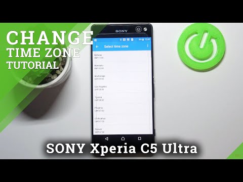 How to Change Date & Time in SONY Xperia C5 Ultra – Manage Time Settings