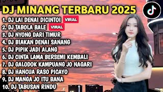 Download lagu DJ MINANG TERBARU 2025 FULL BASS - DJ DENAI KINI MARASAI X DEK CINTO JUO VIRAL TIKTOK  mp3
