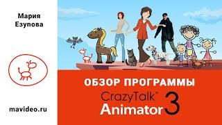 CrazyTalk Animator3 Обзор программы