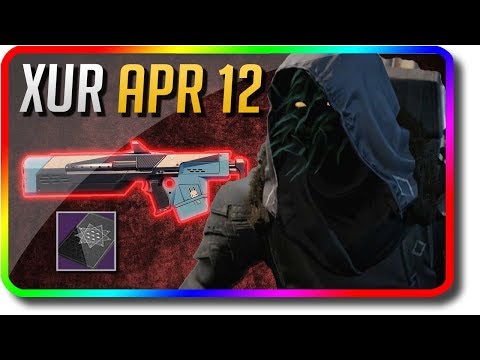 Destiny 2 - Xur Location & Exotic Armor Perk Rolls & Xur Bounty Jade Rabbit 4/12/2019 (Xur April 12) Video