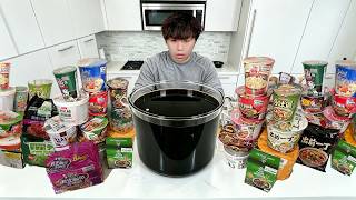 I Mixed Every Instant Noodle Soup Into One