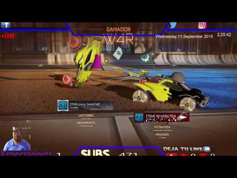 🔴ROCKET LEAGUE CON FR3D1
