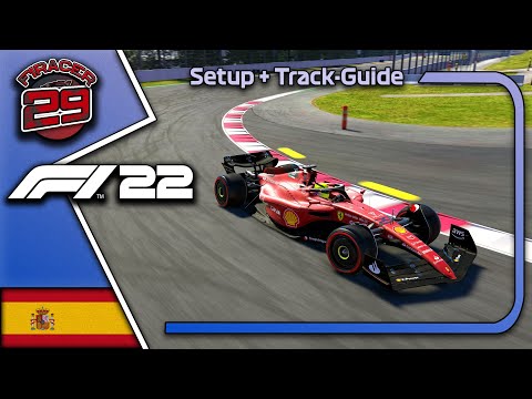 F1 22 Track- und Setup-Guide + Hotlap (1:16.472) @Spanien