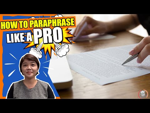 How To Paraphrase Like A Pro in 6 Easy Steps