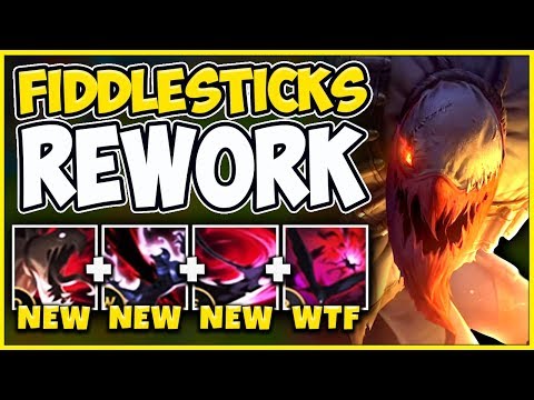 THIS *NEW* FIDDLESTICKS REWORK IS LITERALLY UNREAL (NEW BEST CHAMPION) - League of Legends