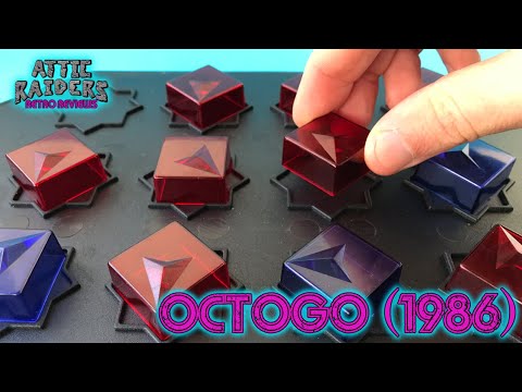 Octogo (1986) by Octogo Games - Vintage Abstract Strategy Board Game Review