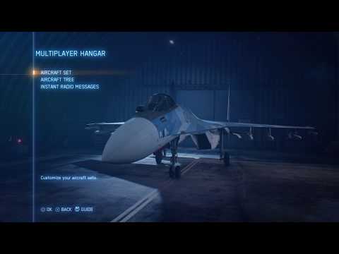 Ace Combat 7 - Multiplayer Lobby (Hangar Version)