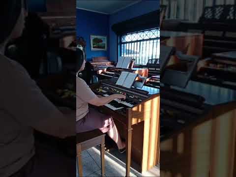 Órgão Yamaha C55-I(Hino 421"Recorda por fé minha alma")