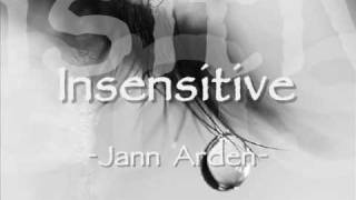 Jann Arden - Insensitive with Lyrics