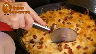 Cheesy Bean Tomato Bake