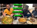 Aaj ￼Banega special chicken curry !! Truck Driver style me Indian Truck Driver cooking daily #vlog