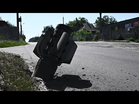 Damage and destruction in Kramatorsk after weekend shelling | AFP
