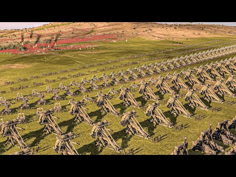 28K PLEBS vs MASSIVE ARTILLERY ARMY - Total War ROME 2