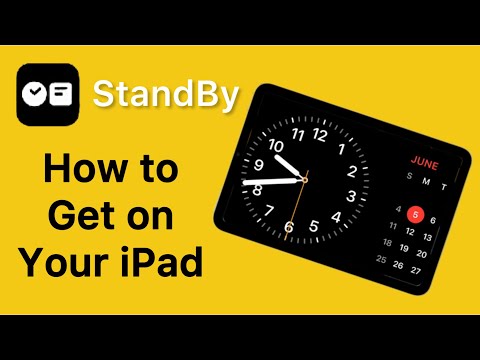 Can you get iOS 17 StandBy feature on iPad? (iPadOS 17)