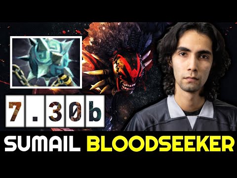 SUMAIL trying 7.30 Bloodseeker with Fast Gleipnir Build