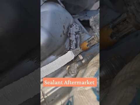 Aftermarket Sealant Apply #shortsfeed #automobile #tecnician #mechanic #ytshorts #shorts