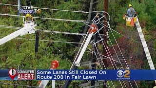 Lanes Closed On Route 208