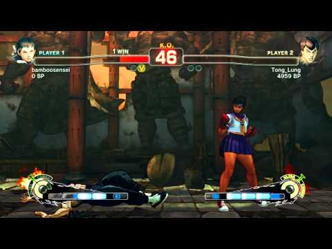 Super Street Fighter 4 Recording Request: bamboosensei(Sakura) vs Tong_Lung(Fei Long)