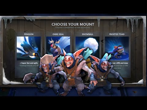 Meepo with Diretide Mount Abilities 🤣 - Dota 2 Diretide