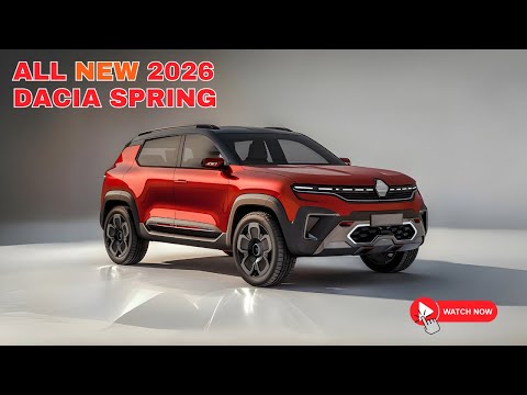 Reveal! New 2026 Dacia Spring - 100% Electric SUV!