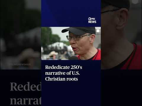 Rededicate 250's narrative of U.S. Christian roots