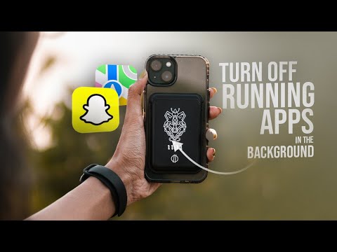 How Do I Turn Off Apps Running in the Background on my iPhone (tutorial)