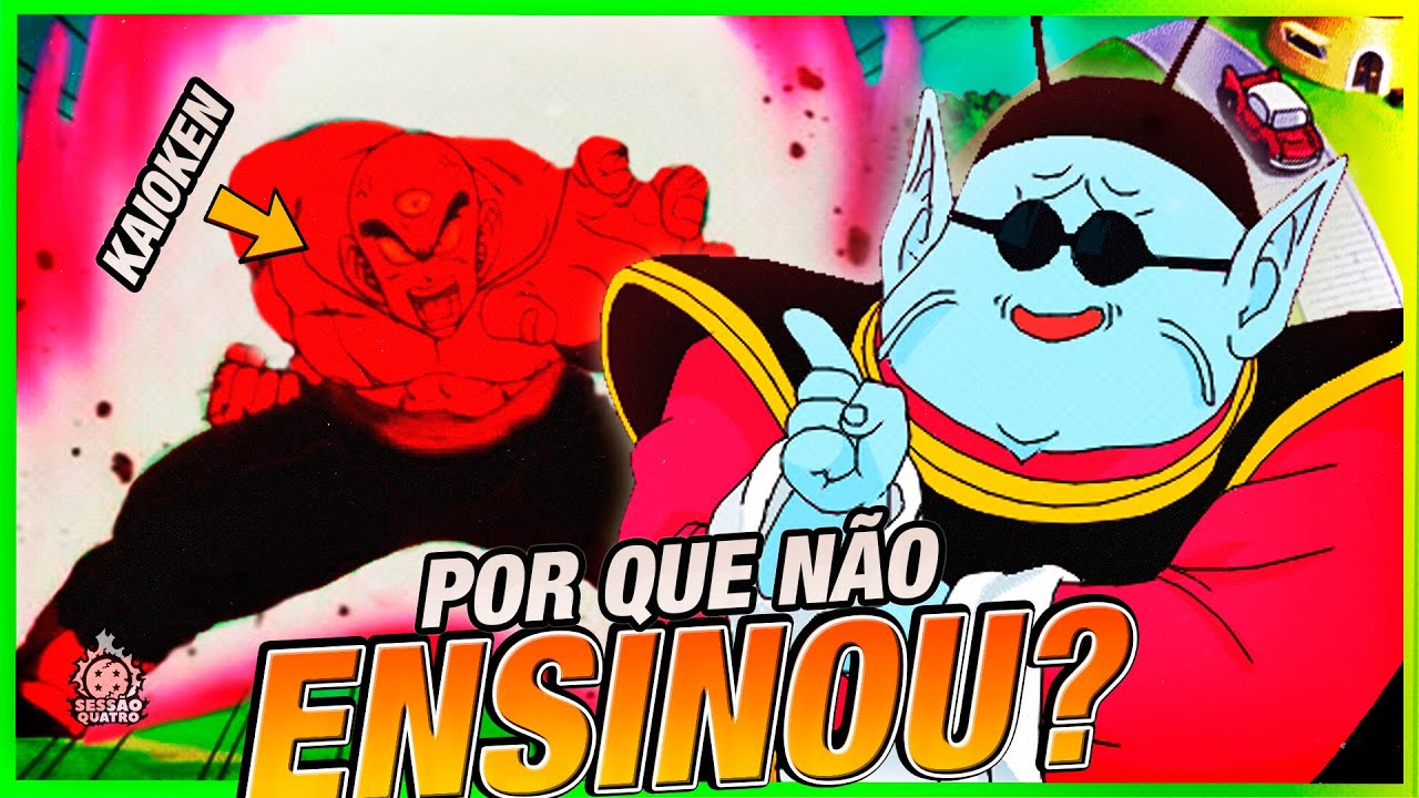 POR QUE SR. KAIOH NÃO ENSINOU O KAIOKEN PARA OS GUERREIROS Z?