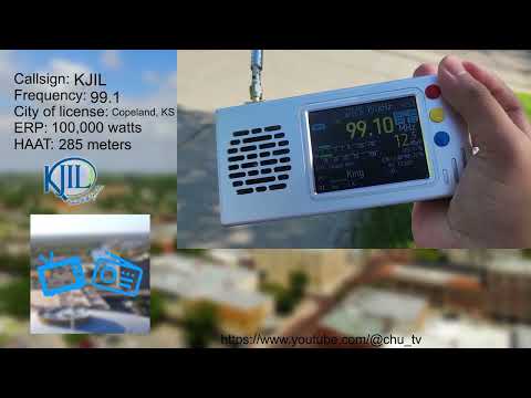 FM DX [tropo]: 99.1 KJIL Copeland, KS - Legal ID (+3 translators), promos, weather (6/2/2025)