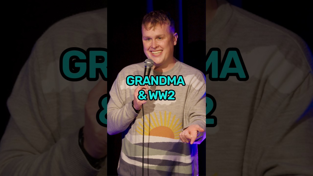 Oh Gran 😆 (Comedian is Josh Jones. Watch his special, Lad on Tour, on NextUp now!)