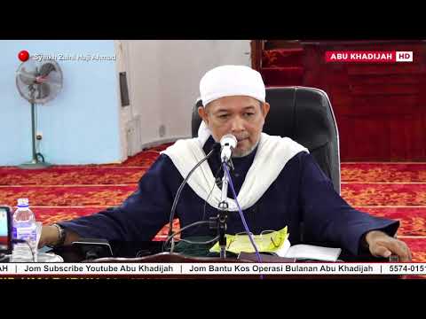 Zikri Yang Memberatkan Timbangan AMAL | Syeikh Zaini Haji Ahmad