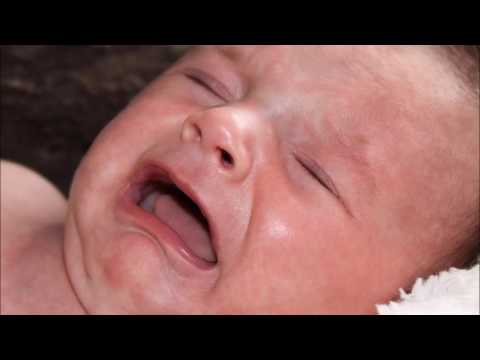Crying newborn baby child Sound Effect