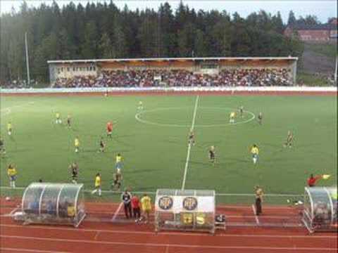 Åtta minuter eftersnack från matchen Umeå IK-Brasilien