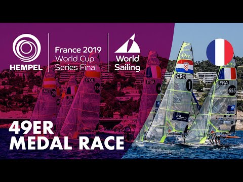 49er Men Medal Race | Hempel World Cup Series Final Marseille 2019