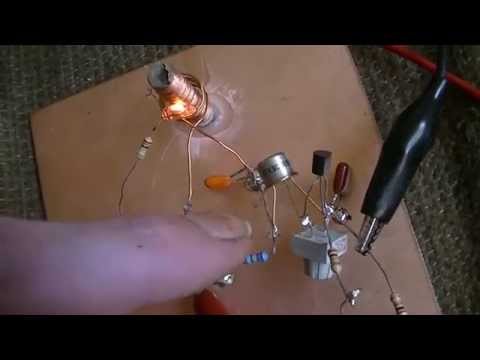 Mini Teslaspule als Mittelwellensender mit Audio - eflose #526