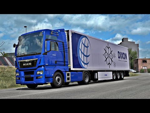 ETS2 1.39 - MAN TGX 18.520 Euro 6 - Trip: Pescara - Bari