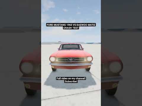 FORD MUSTANG VS DAEWOO MATIZ