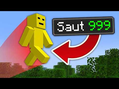 Finir Minecraft mais les SAUTS sont MULTIPLIÉS