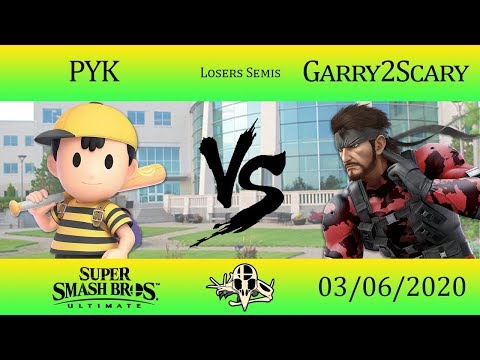 PYK (Ness) vs. Garry2Scary (Snake) - Losers Semis - Pile O' Bones 2.6