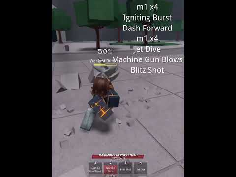 Destructive Cyborg Combo EASY | The Strongest Battlegrounds